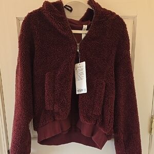 Lululemon Textured Fleece Crop